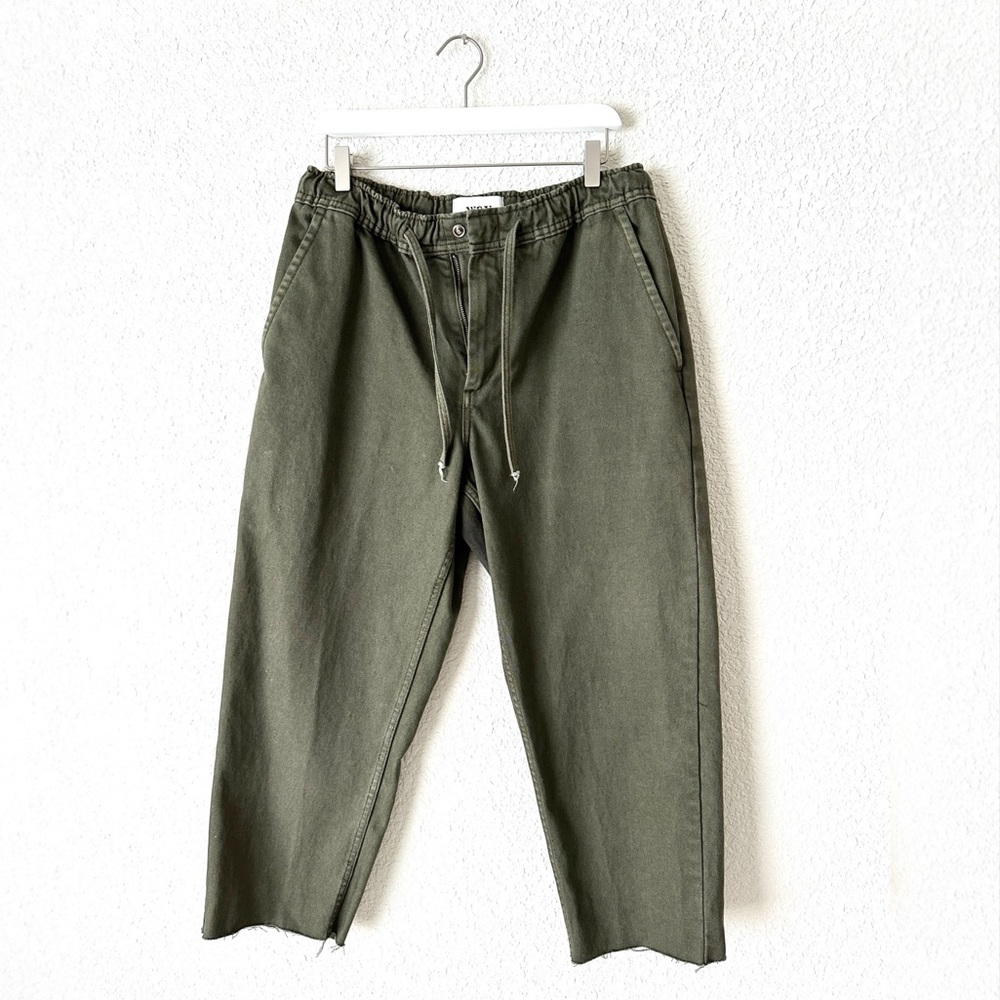 Kurt Trousers Khaki Heavy Twill - 34
